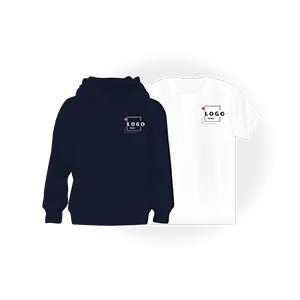 hoodie and t-shirt