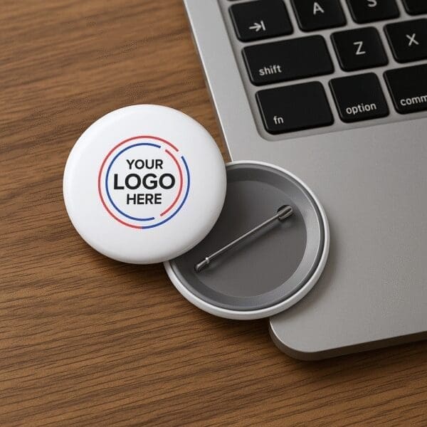Pin Back Button Badge - Image 1