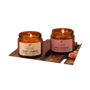 Aura Decor Scented Candle - Set of 2