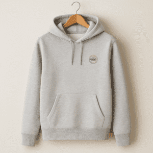 Premium Cotton Hoodie - Grey
