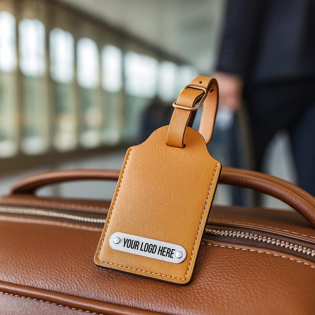 20250825_2137_Customizable Luggage Tags_remix_01k3gzn2y1ebwaqt5zzb7nrmmy Festive Elegant Essential Pack - Image 3