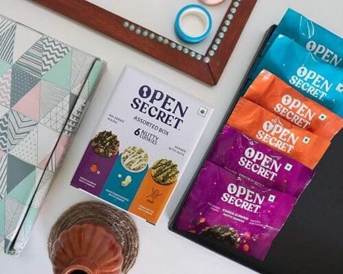 Open Secret White Choco Cashew Story Box - 6 Cookies, 75g - Image 4